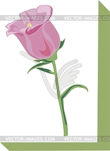 Цветок - векторизованный клипарт