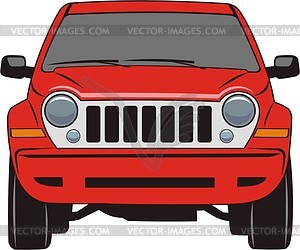 Jeep Cherokee - vector clipart