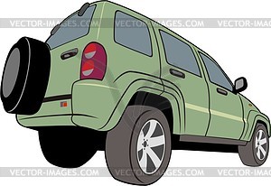 Jeep Cherokee - vector image