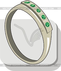 Jewelry - royalty-free vector clipart