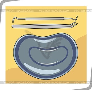 Medical tools - vector image