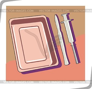 Medical tools - vector image