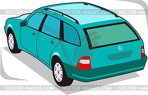 Mercedes - Vector-Clipart EPS