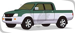 Mitsubishi - royalty-free vector clipart