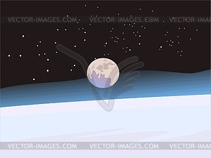 Moon - vector image