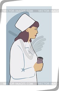 Nurse - vector clipart