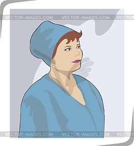 Nurse - vector clipart