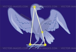 Constellation Phoenix - vector clipart