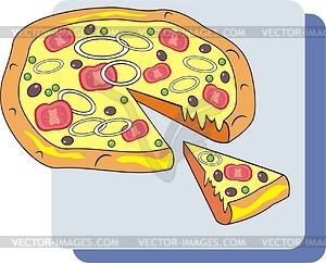 Pizza - vector clipart