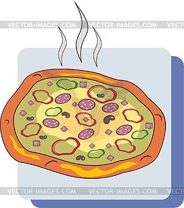 Pizza - vector clip art