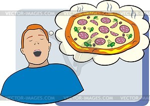 Pizza - vector clip art