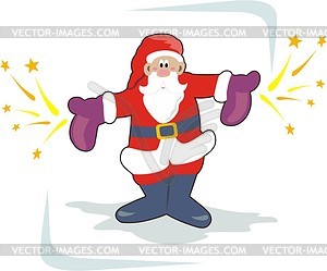 Santa Claus - vector clip art