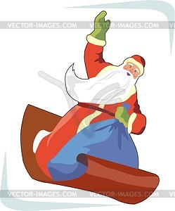 Santa Claus - vector clip art