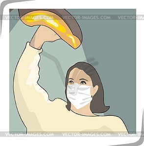 Dentist - vector clipart