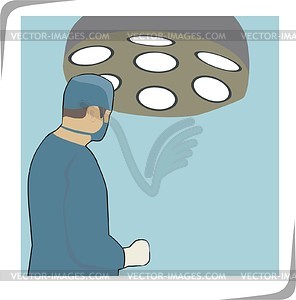 Surgeon - vector clip art