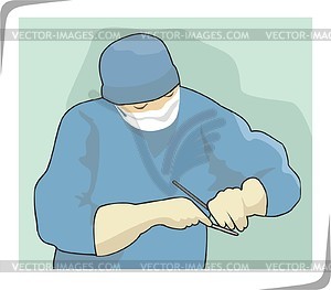 Surgeon - vector image