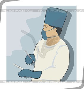 Surgeon - vector clipart