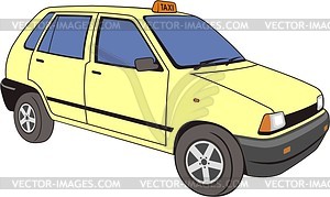 Такси - изображение в векторе / векторный клипарт