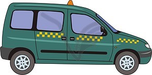 Taxi - vector image