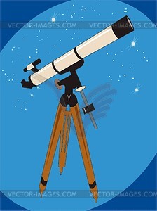 Telescope - vector image