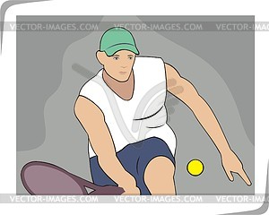 Tennis - vector clipart