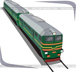 Train - royalty-free vector image