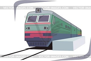 Train - vector image