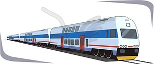 Train - vector image