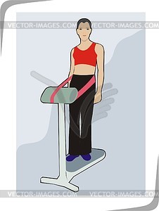 Training - vector clip art