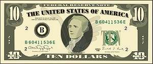 U.S. dollar - vector image