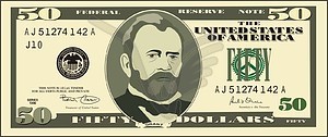 U.S. dollar - vector clipart