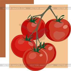 Tomato - vector clipart