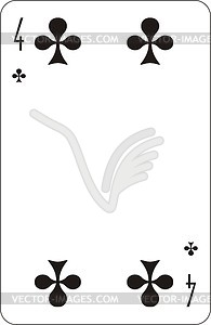 Playing card - vector image