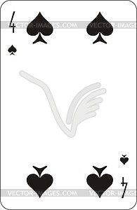 Playing card - vector image