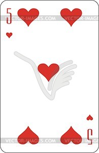 Playing card - vector clip art