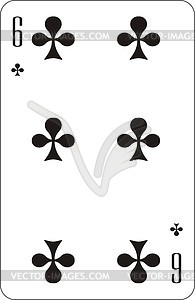 Playing card - vector clipart