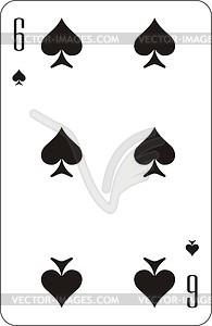 Playing card - vector image