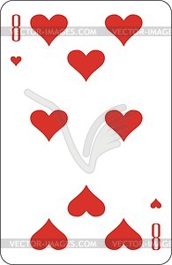 Playing card - royalty-free vector clipart