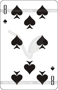 Playing card - royalty-free vector image