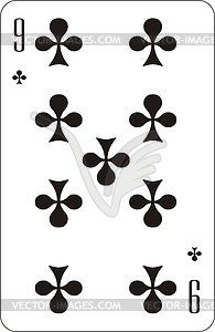 Playing card - vector clipart