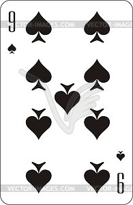 Playing card - vector clipart