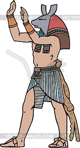 Anubis - vector clipart