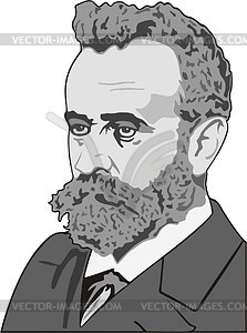 Jaques Bertillon - vector clipart