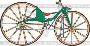 Велосипед - стоковый клипарт