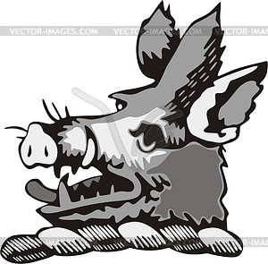 Boar - vector clipart