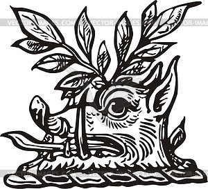 Boar head - vector clip art