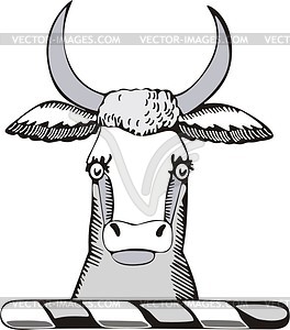 Bull - vector clip art