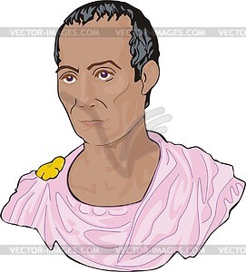 Julius Caesar - vector clipart