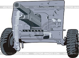 Cannon - vector image