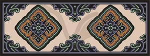 Chinese ornament - vector image